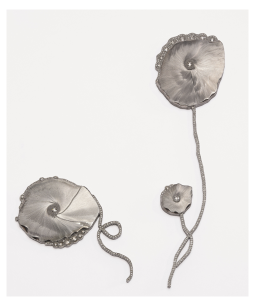 Daniel Brush, elephant head brooch, 2006