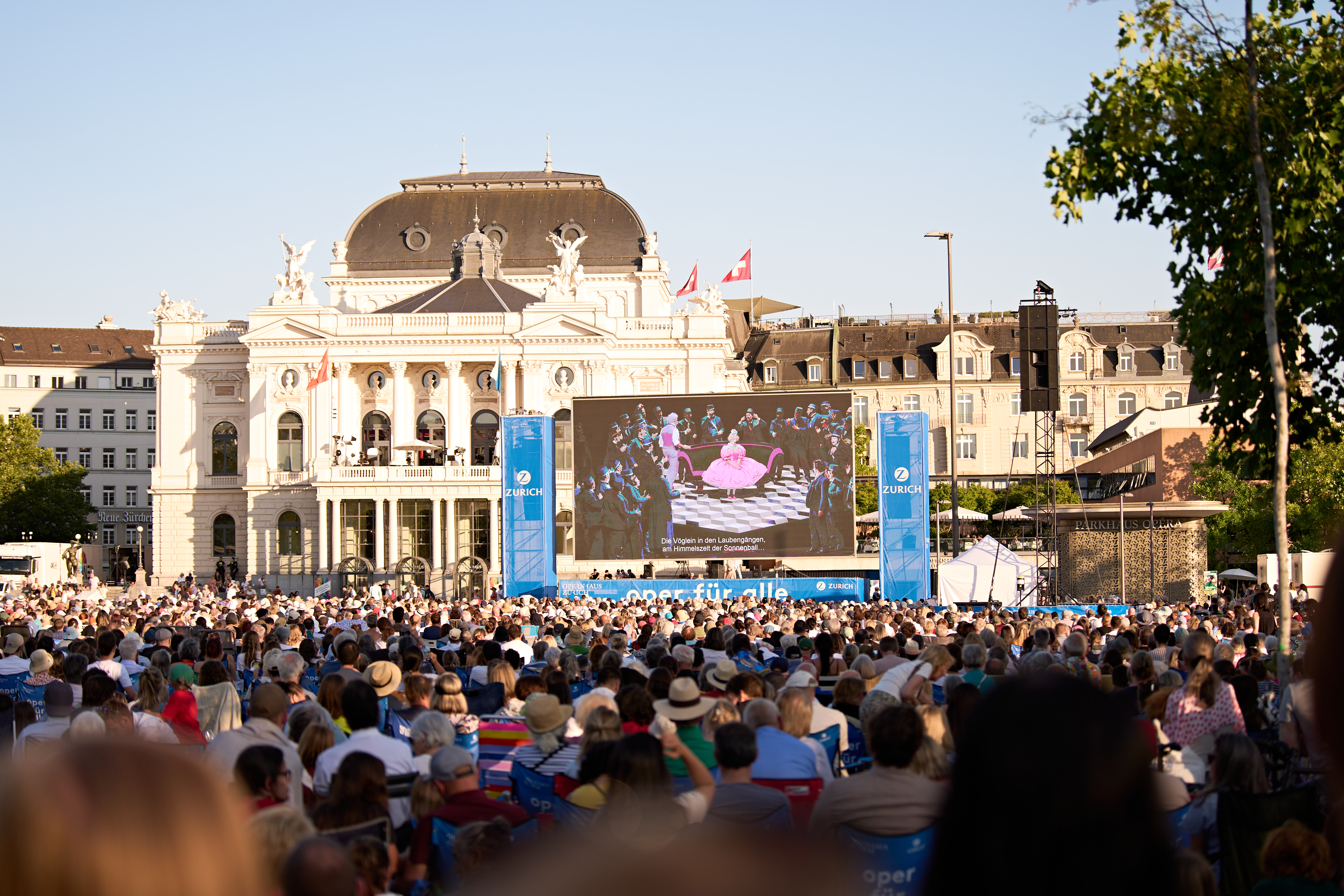 Zurich Opera House Takes to the Streets: A Three-Day Open-Air Spectacle