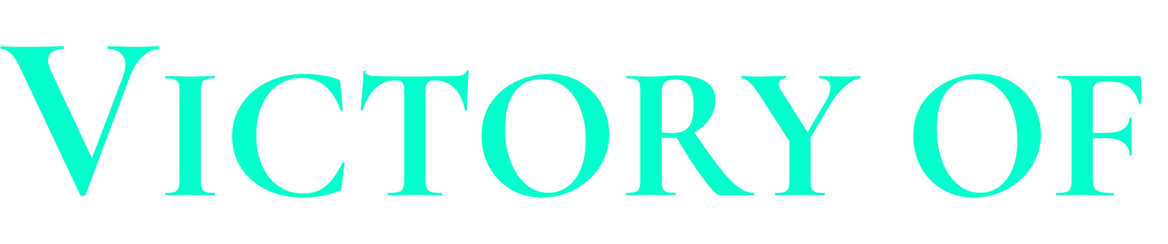 Victory Of